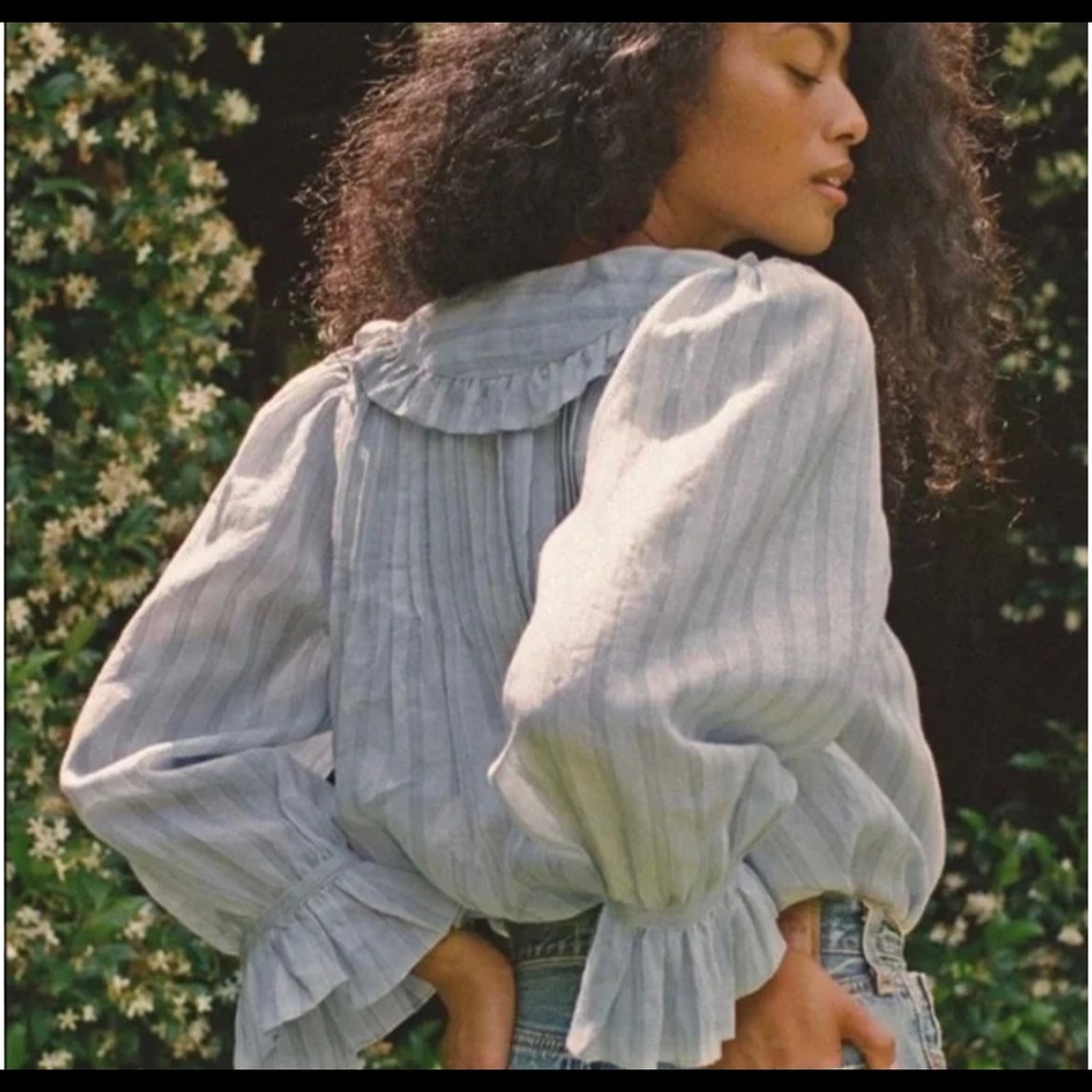 Doen Horizen Blouse St. Pierre Stripe
